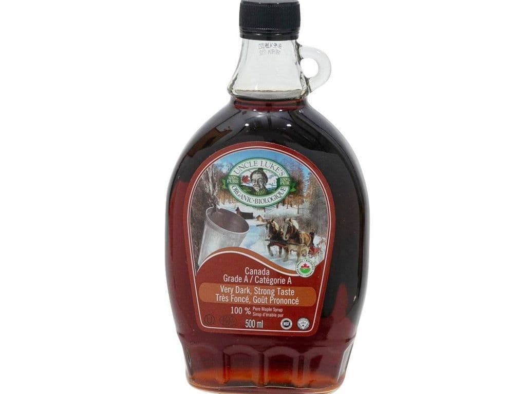 UNCLE LUKE'S MAPLE SYRUP NO.1 AMBER RICH TASTE 500ML