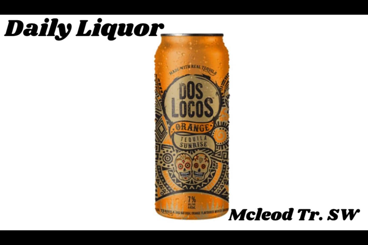 DOS LOCOS ORANGE TEQUILA SUNRISE 440 ML (1 x 440 ML)