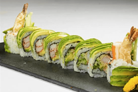 293 Green dragon Roll (8 pcs)