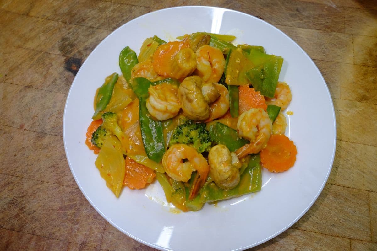 77. Curry Shrimp