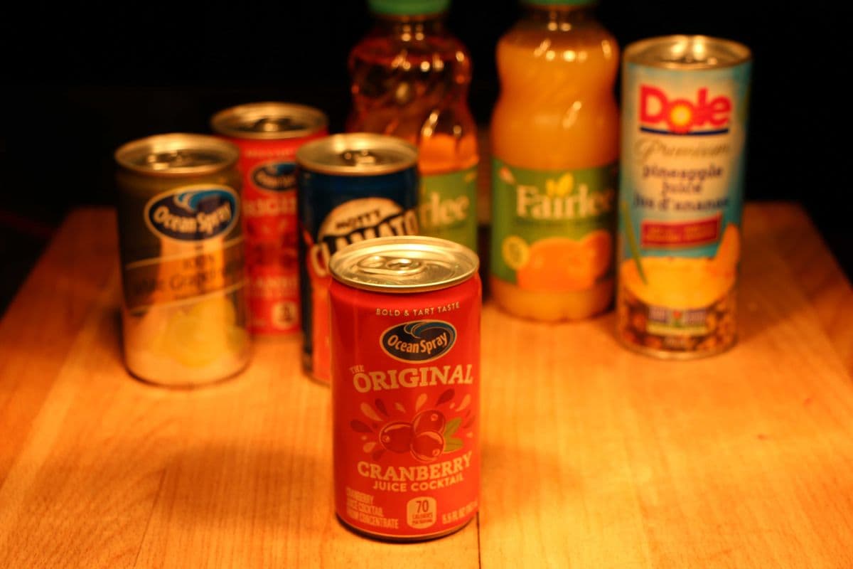 Jus de canneberges (163 ml)