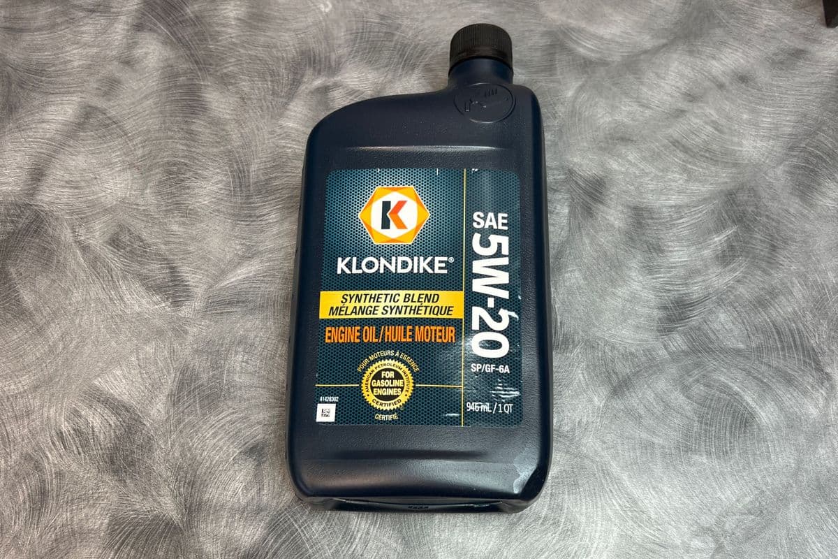 Klondike 5W-20 Synthetic Blend (946ml)