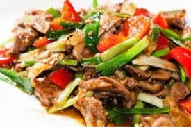 (GF) Stir Fried BBQ Duck Meat