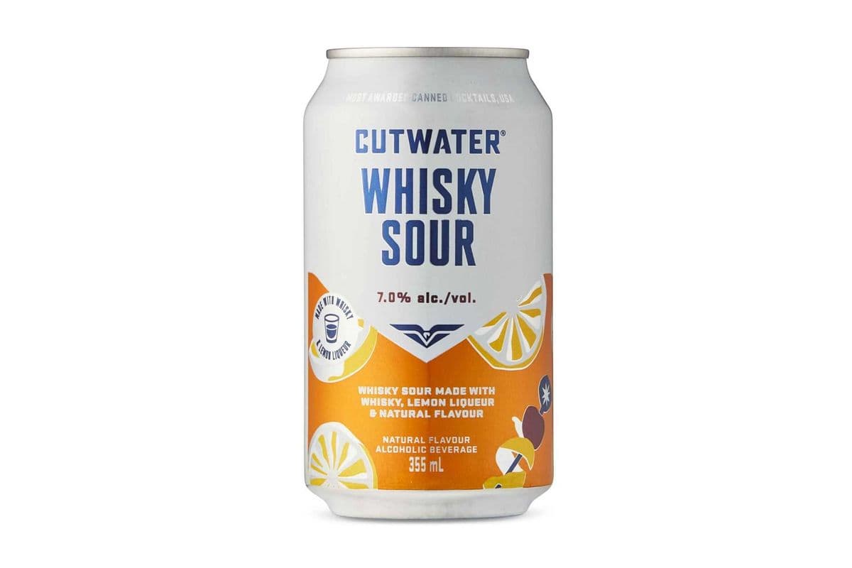 Cutwater Whiskey Sour 355ml (1 x 355 ml)