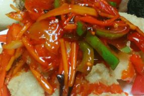 Szechuan-Style Cod Fillet 鱼香班块