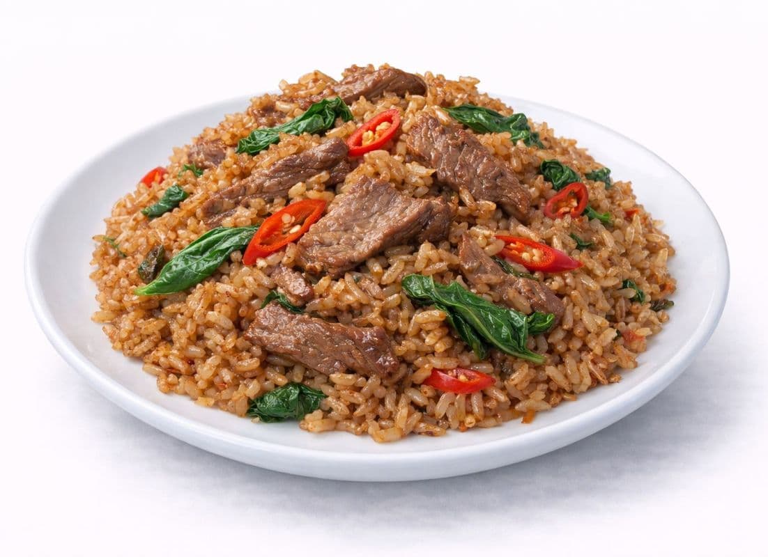 31 Kao Pad Krapao Nue