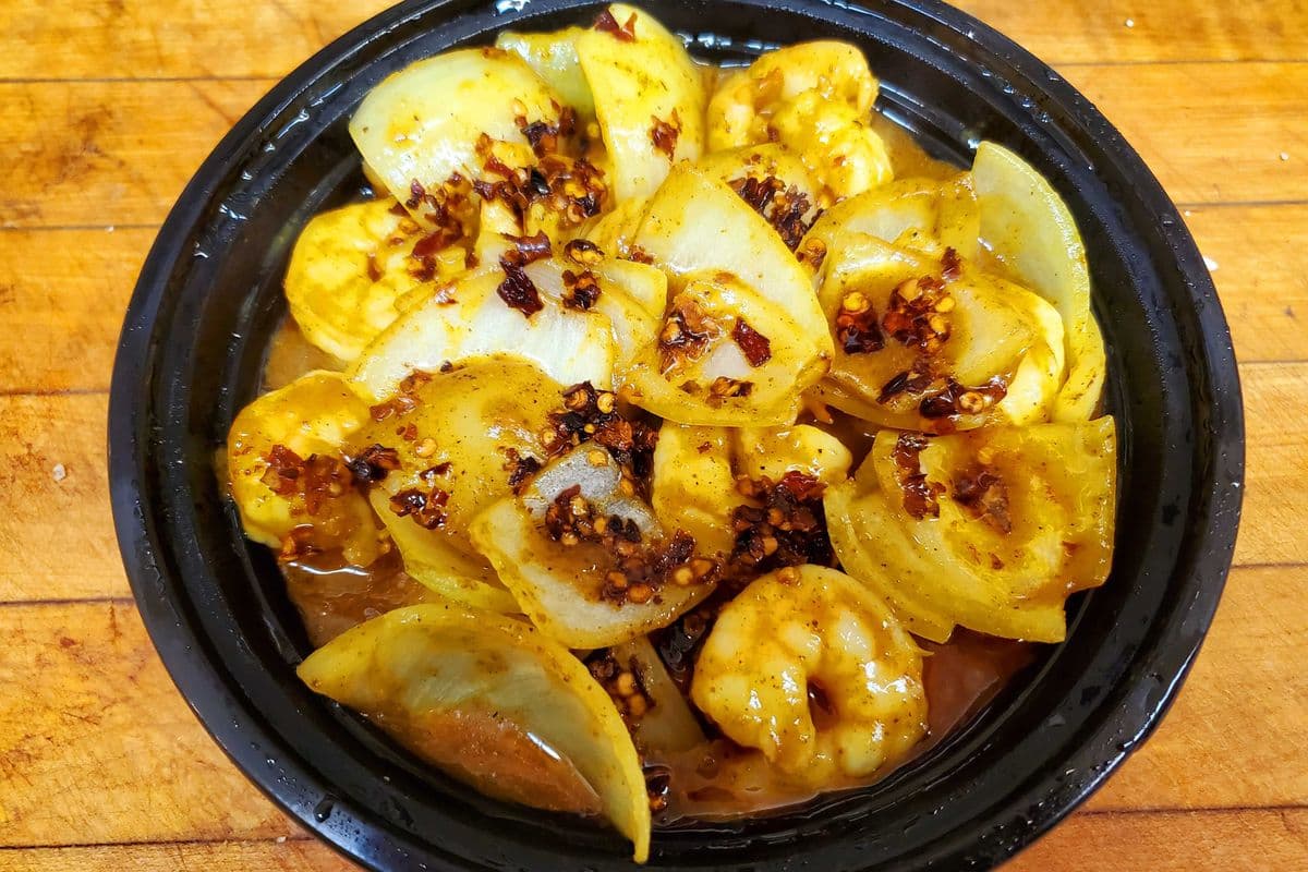 86. Curried Fried Shrimp