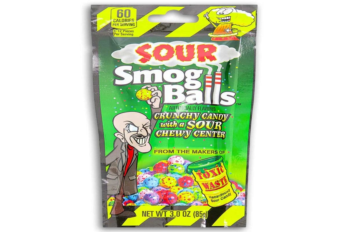 Toxic Waste Sour Smog Balls (85 g)