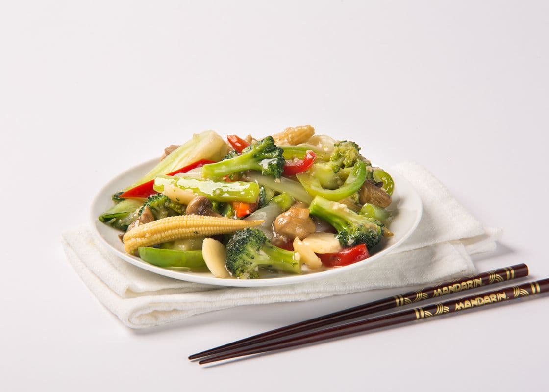 64. Wok-Fried Mixed Vegetables