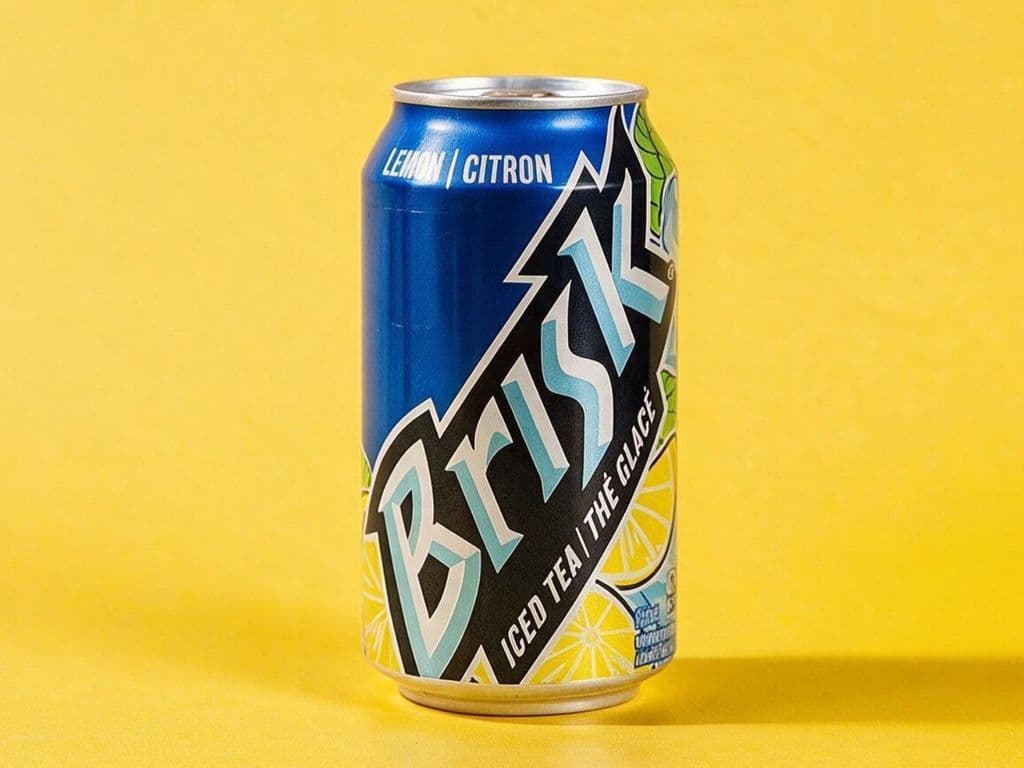 Brisk Iced Tea Can