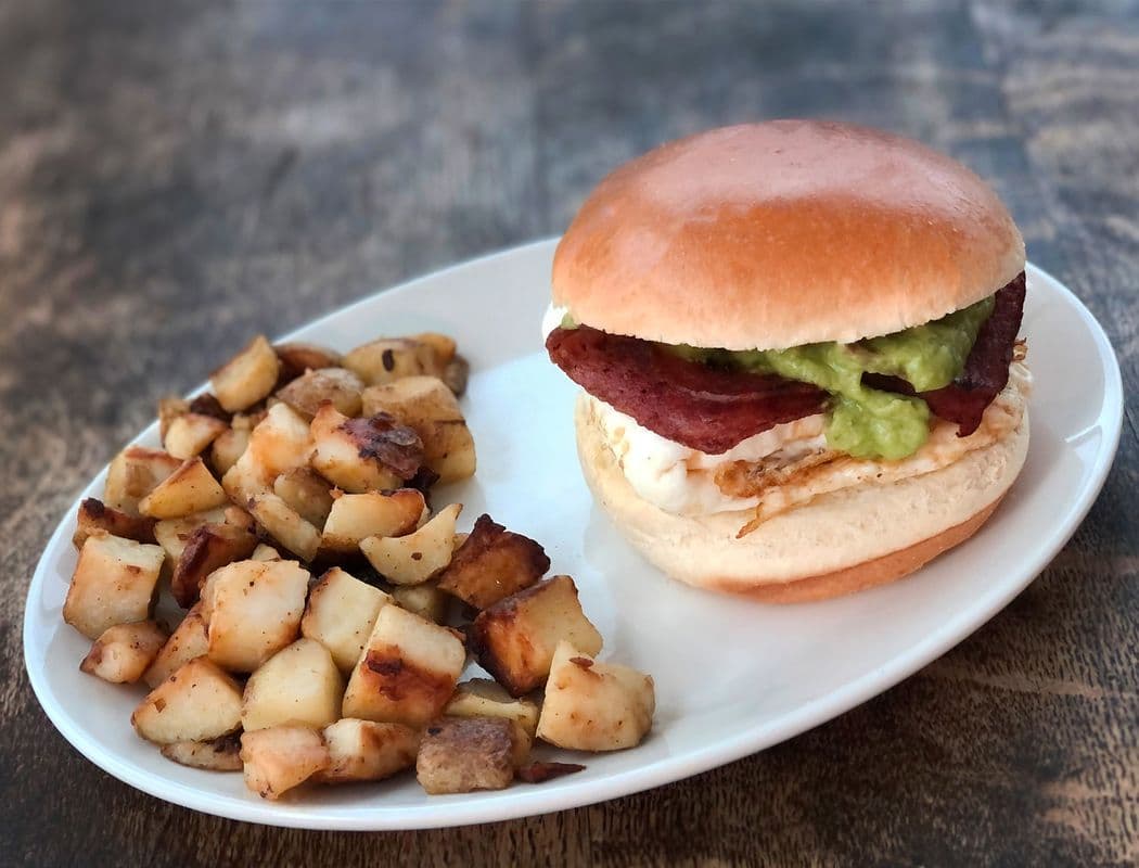 Protein Plus on a Bun
