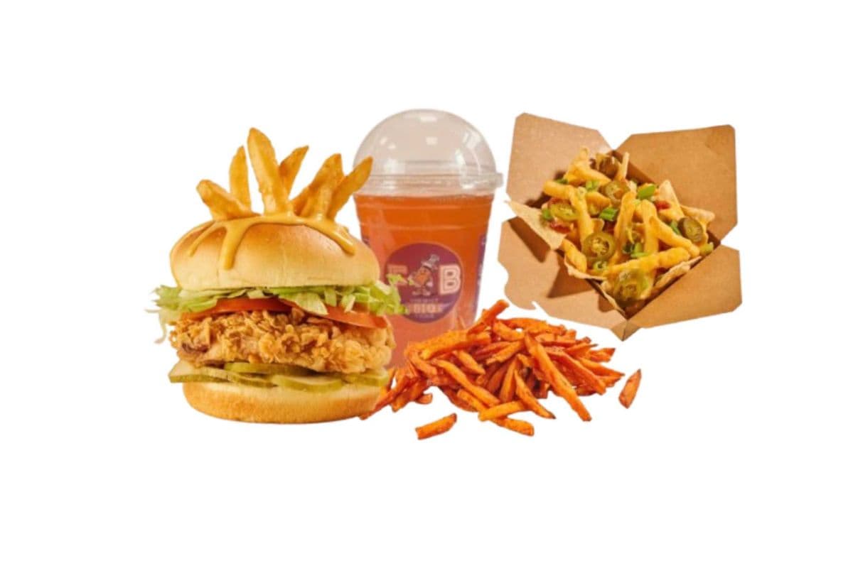Chicken Cheesebomb Combo