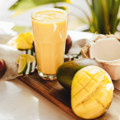 Smoothie Lassi à la mangue / Mango Lassi smoothie