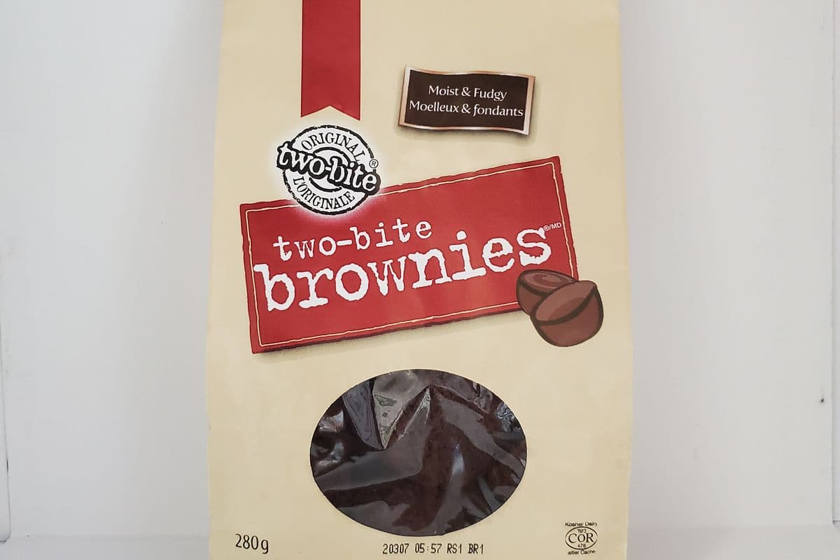 Two Bite Brownies 280g (4 Bags X 70g ea)