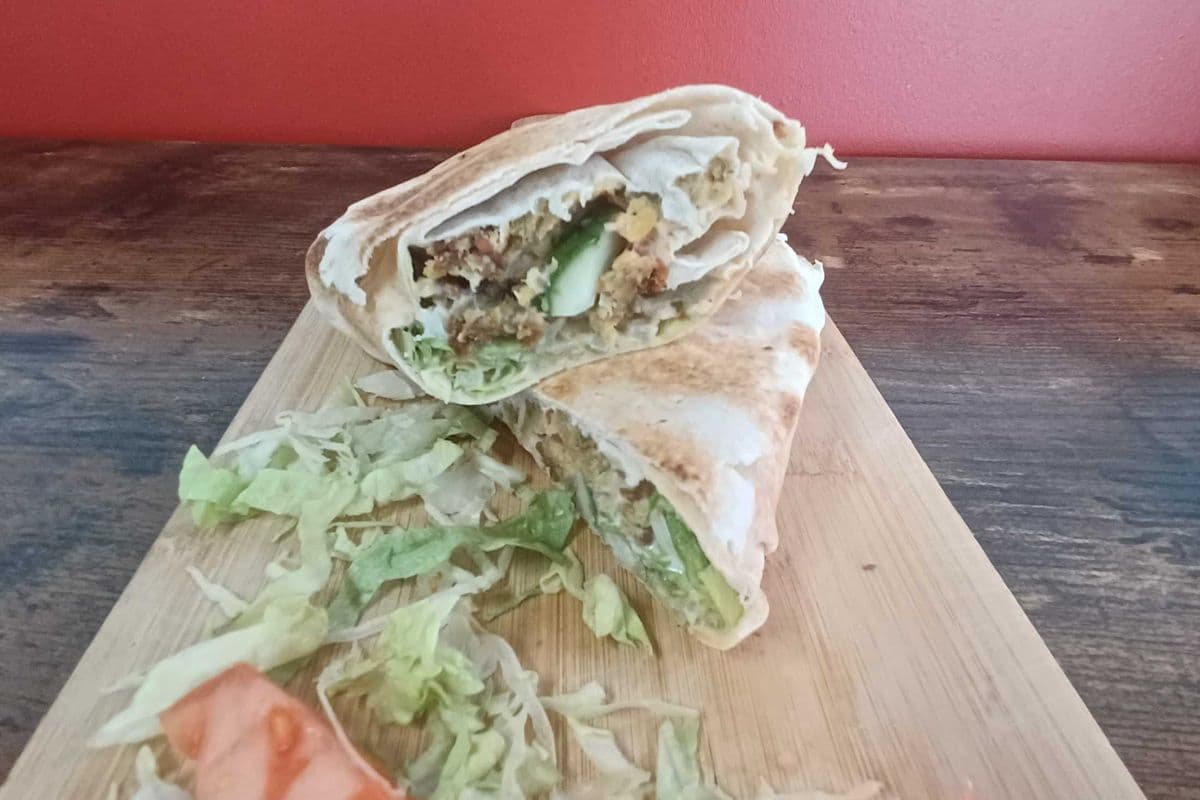 Beef Donair - Regular Wrap