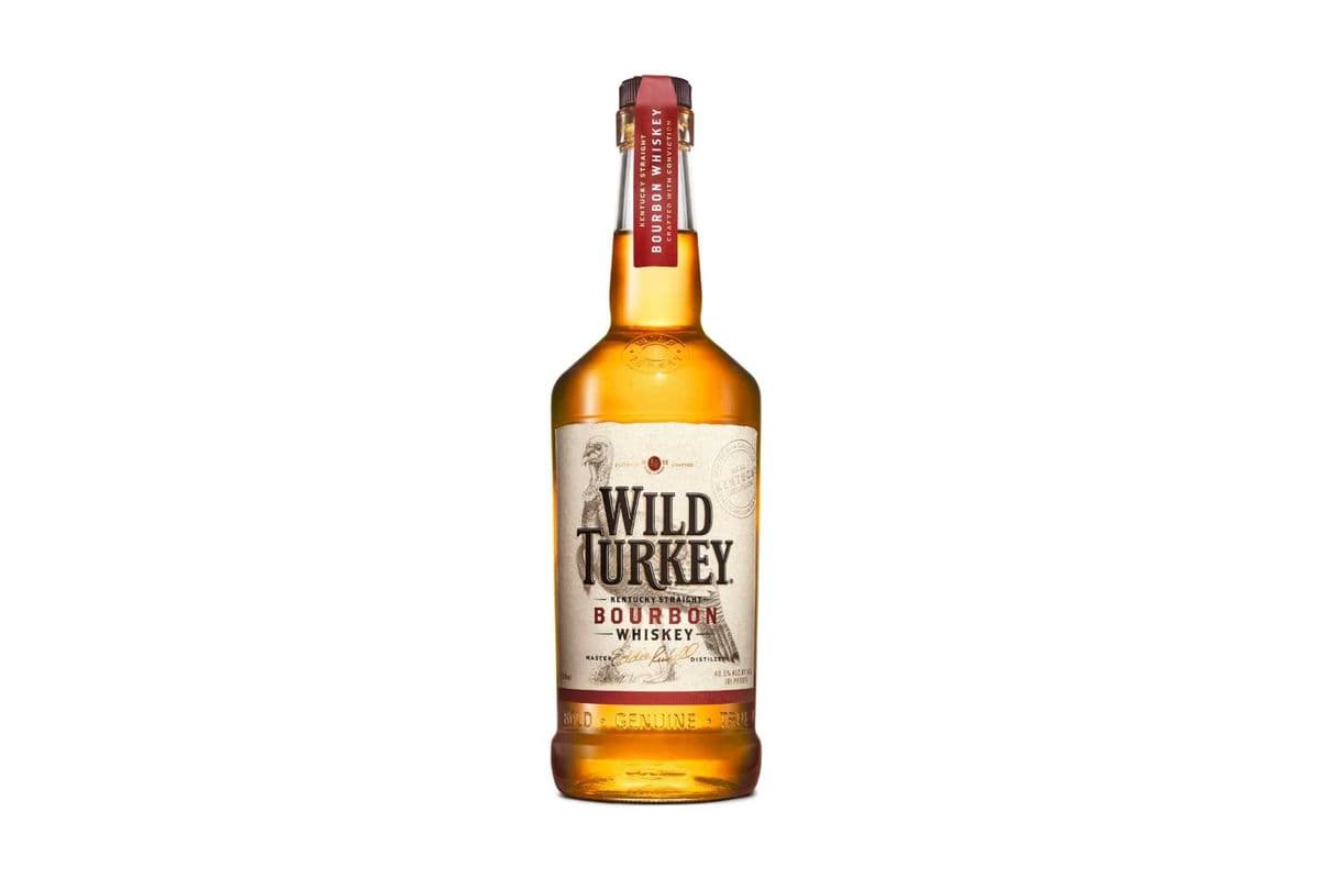Wild Turkey 81 Proof Bourbon Whiskey (750 ml Bottle)