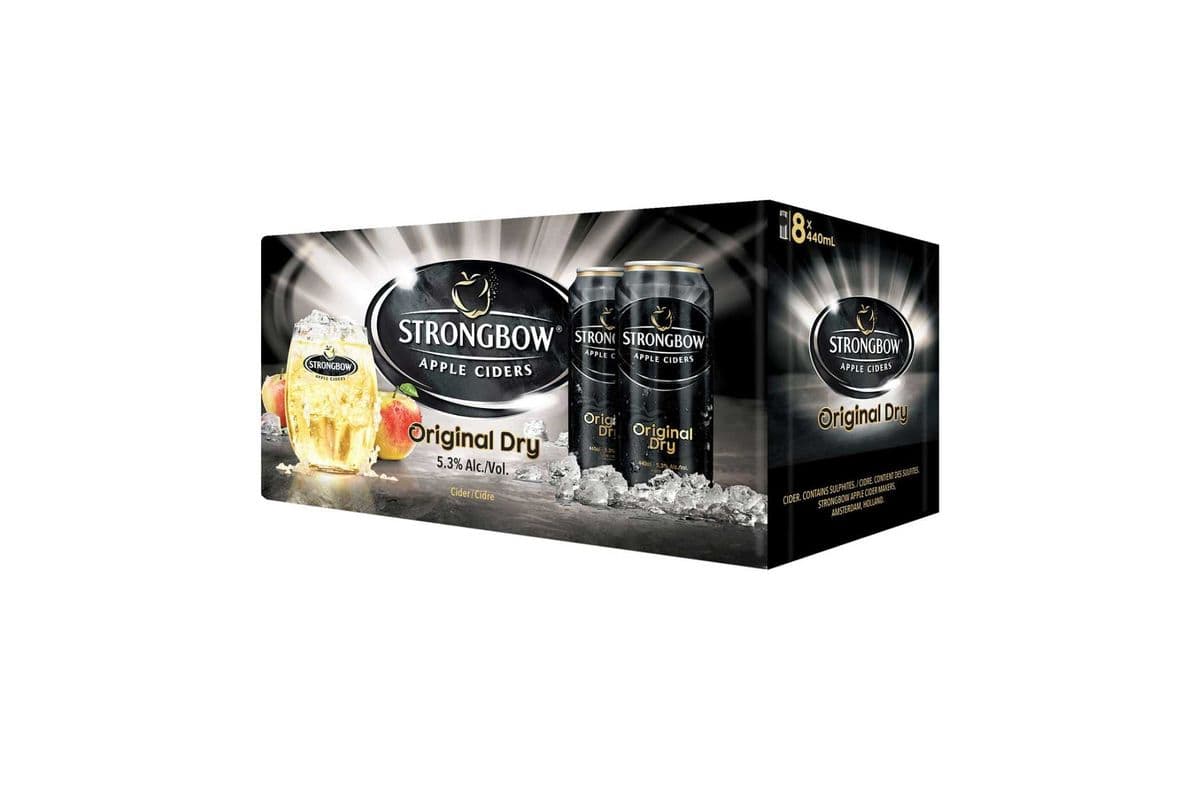 Strongbow Original (8 Cans) (8 x 440ml)