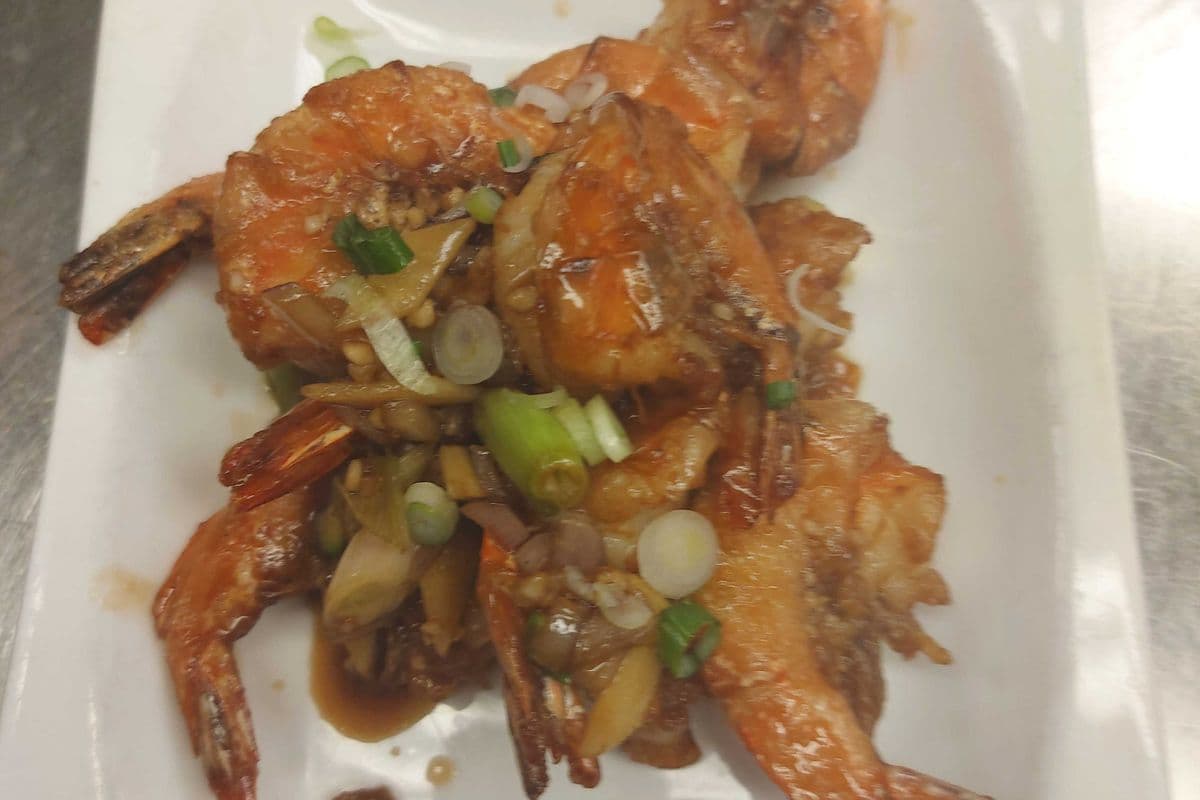 25. Deep-Fried Prawns (Shell In) with Maggi Sauce