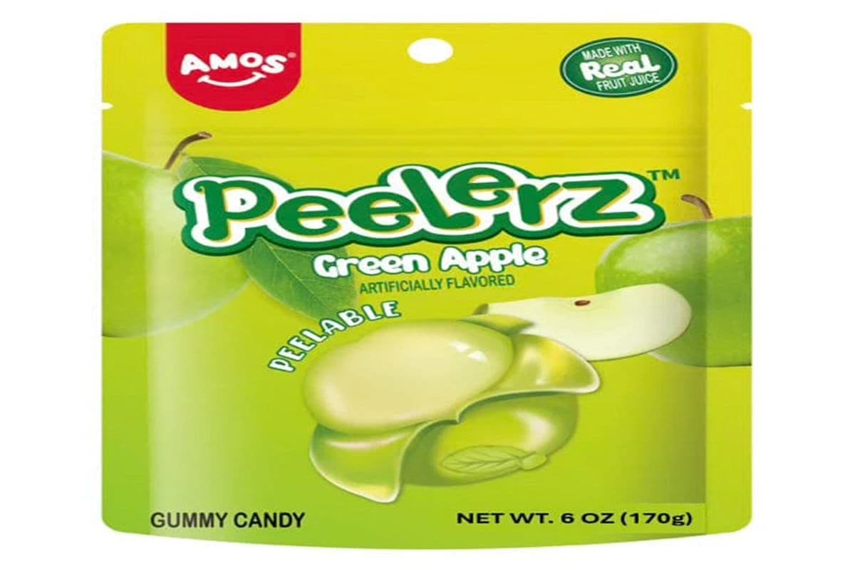 Amos Peelerz Green Apple Gummy