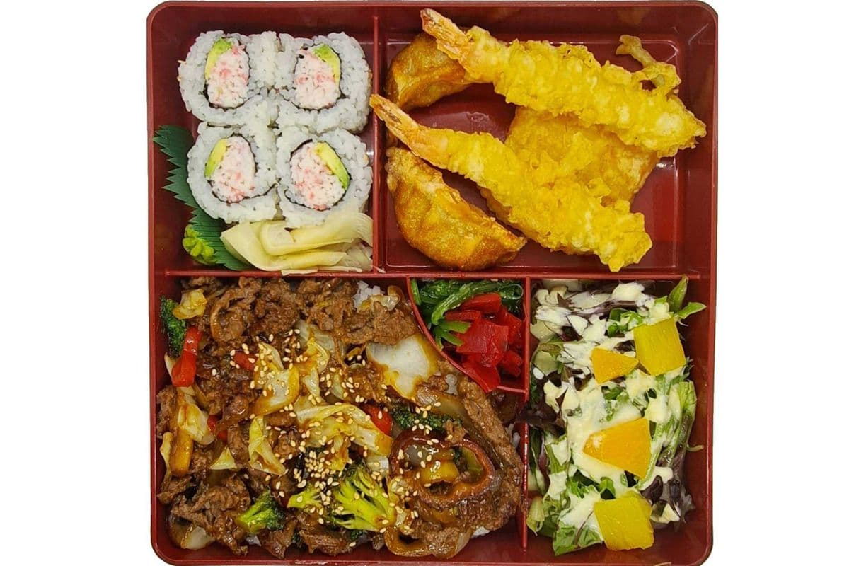 Spicy Pork Bento