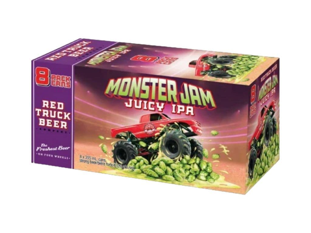 Red Truck - Monster Jam 8pk
