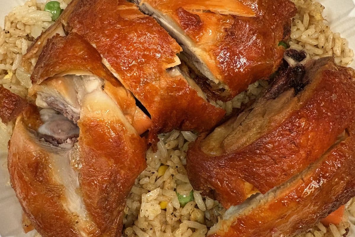 18. Fried Chicken on Rice or Noodles
