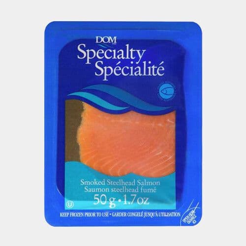 Saumon steelhead fumé (50g) / Smoked Steelhead Salmon (50g)