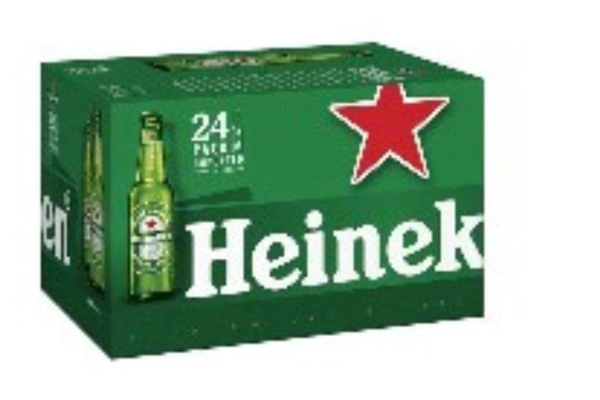 Heineken Lager 24 x 330 ML Bottles (1 x 330 ml Bottles)