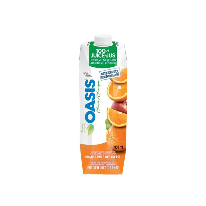 Oasis Orange Pure Breakfast (960 ml)