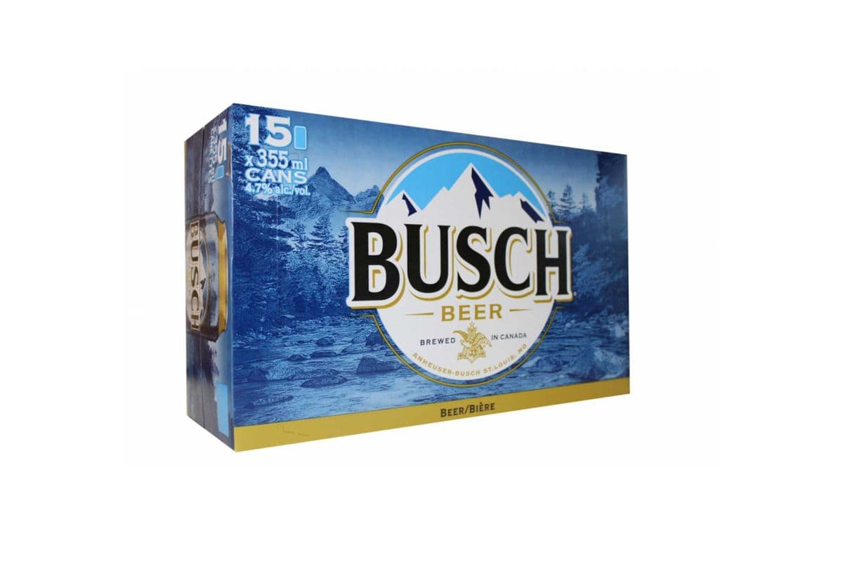 Busch Lager (15 Pack) (15 x 355 ml)