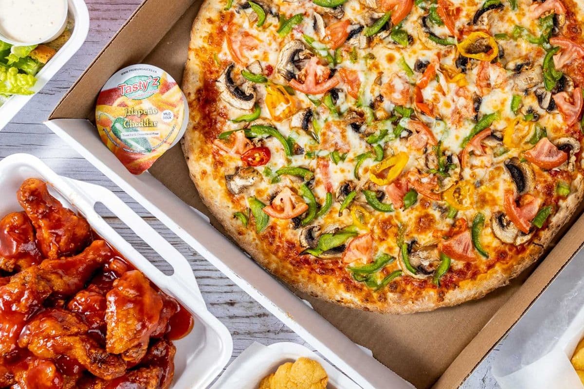 Medium Pizza and Wings Combo