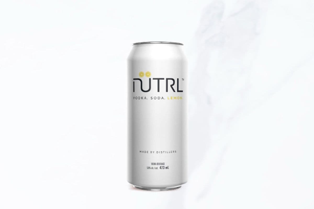 Nutrl Vodka Soda Lemon 473ml