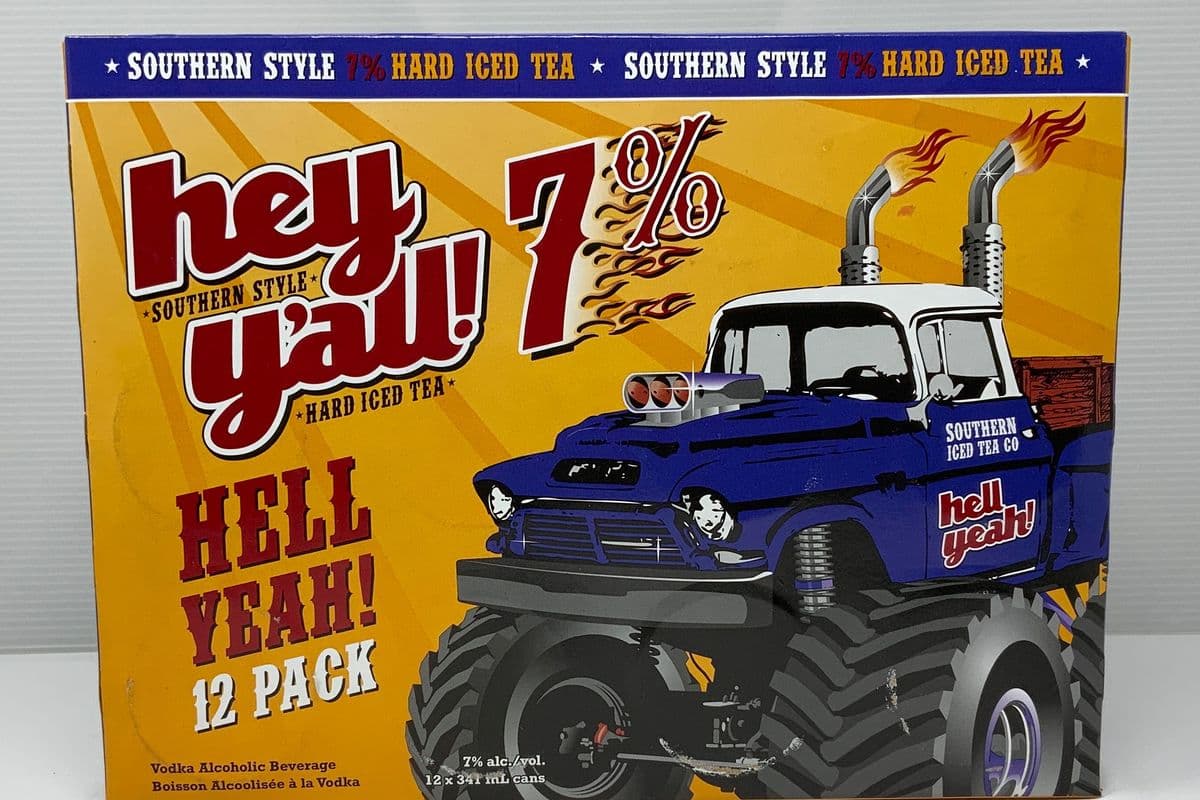 HEY Y’ALL -7% HELL YEAH! 12 PACK (12 x 341ml)