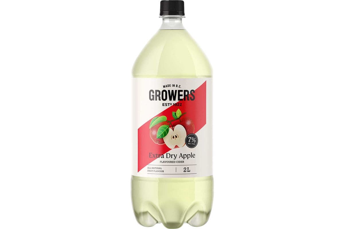 Growers Extra Dry Apple (1 x 2 L)