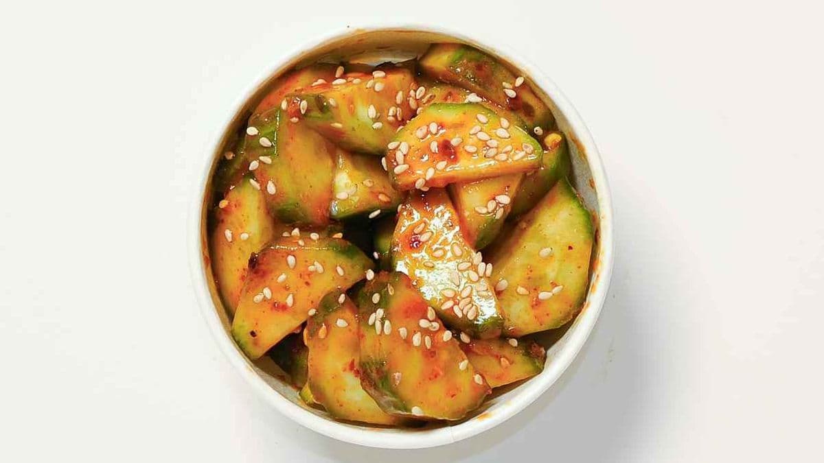 CUCUMBER KIMCHI.