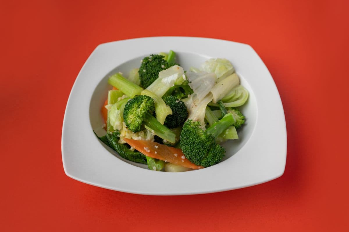 Assorted Vegetable With Garlic Sauce (Chop Suey)