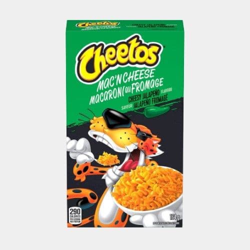 Cheetos - Macaroni au fromage jalapeno (164g) / Cheetos - Mac 'N Cheese Cheesy Jalapeño Pasta (164g)
