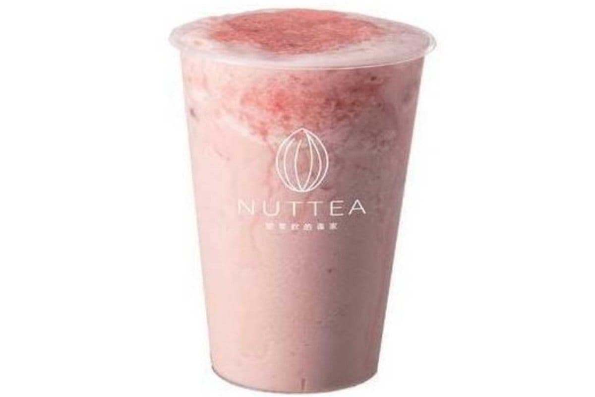 Strawberry Nut Mylk (Cold only, Caffeine free)