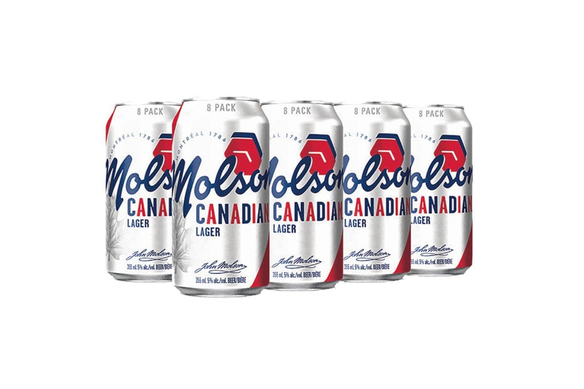 Molson Canadian (8 Cans) (1 x 355ML)