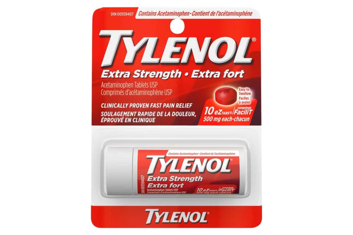 Tylenol Extra Strength And Fort (10 Ez Tabs)