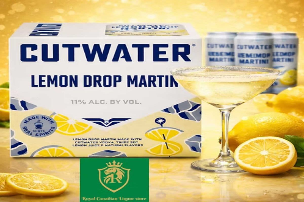 CUTWATER LEMON DROP MARTINI (4 x 355ML)