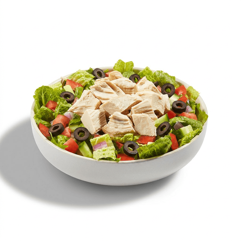 Salade jardinière avec poulet / Garden Salad with Chicken
