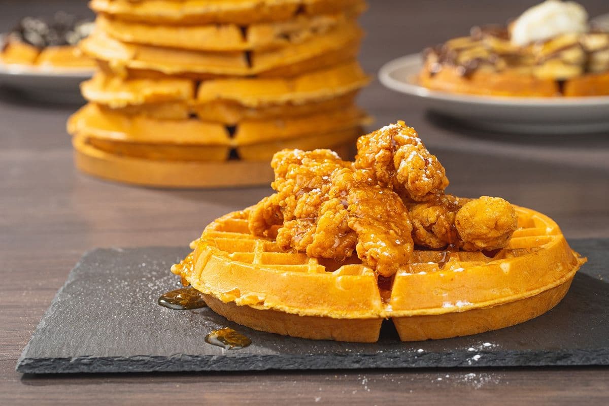 Chicken Tenders & Waffle