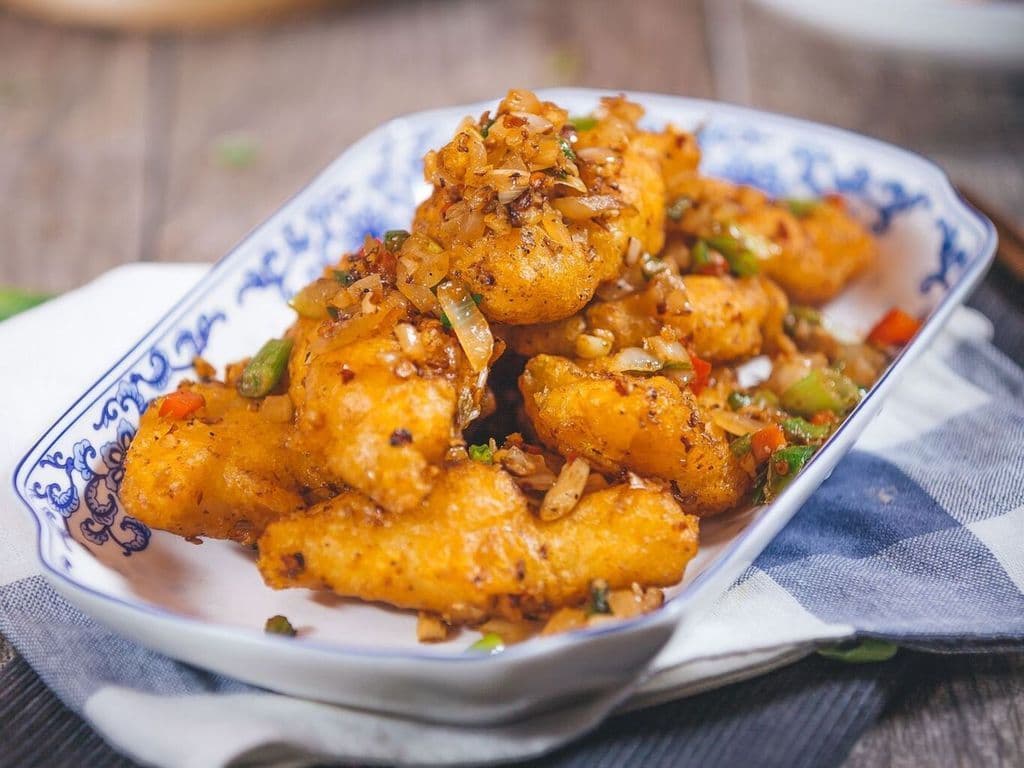 DF Calamari with Spiced Pepper Salt/D13