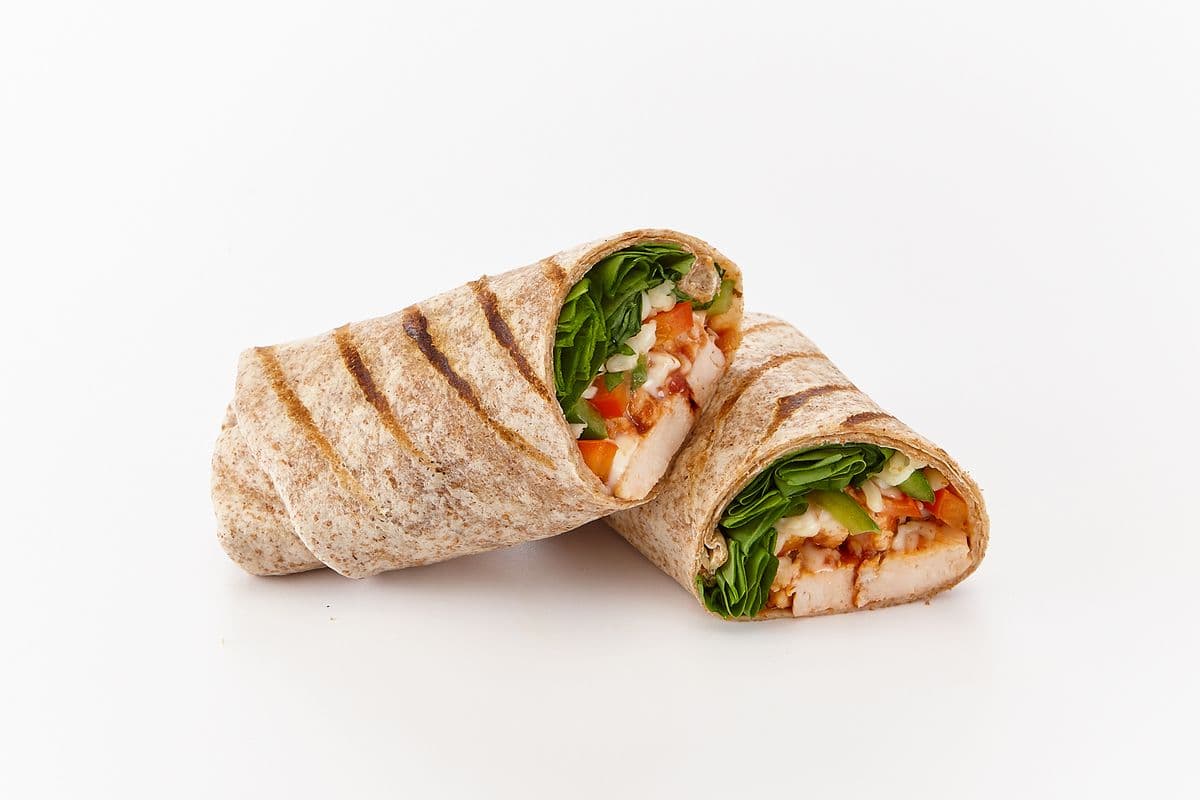 Wrap fajitas au poulet / Wrap Chicken Fajitas
