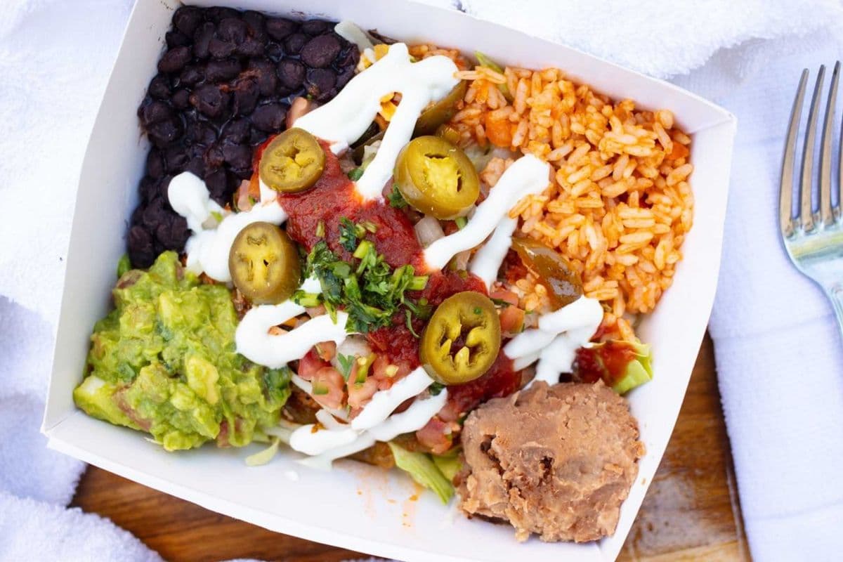 Build Your Own Chorizo Burrito Bowl