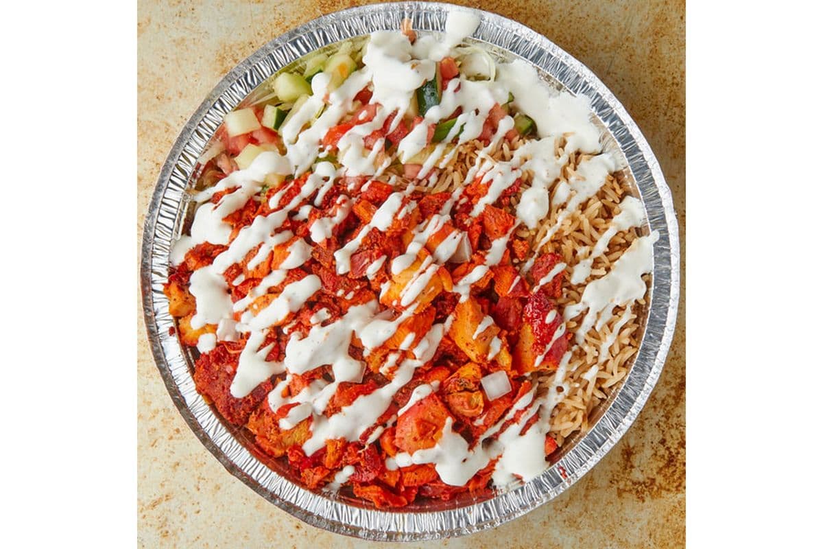 CHICKEN RICE PLATTER