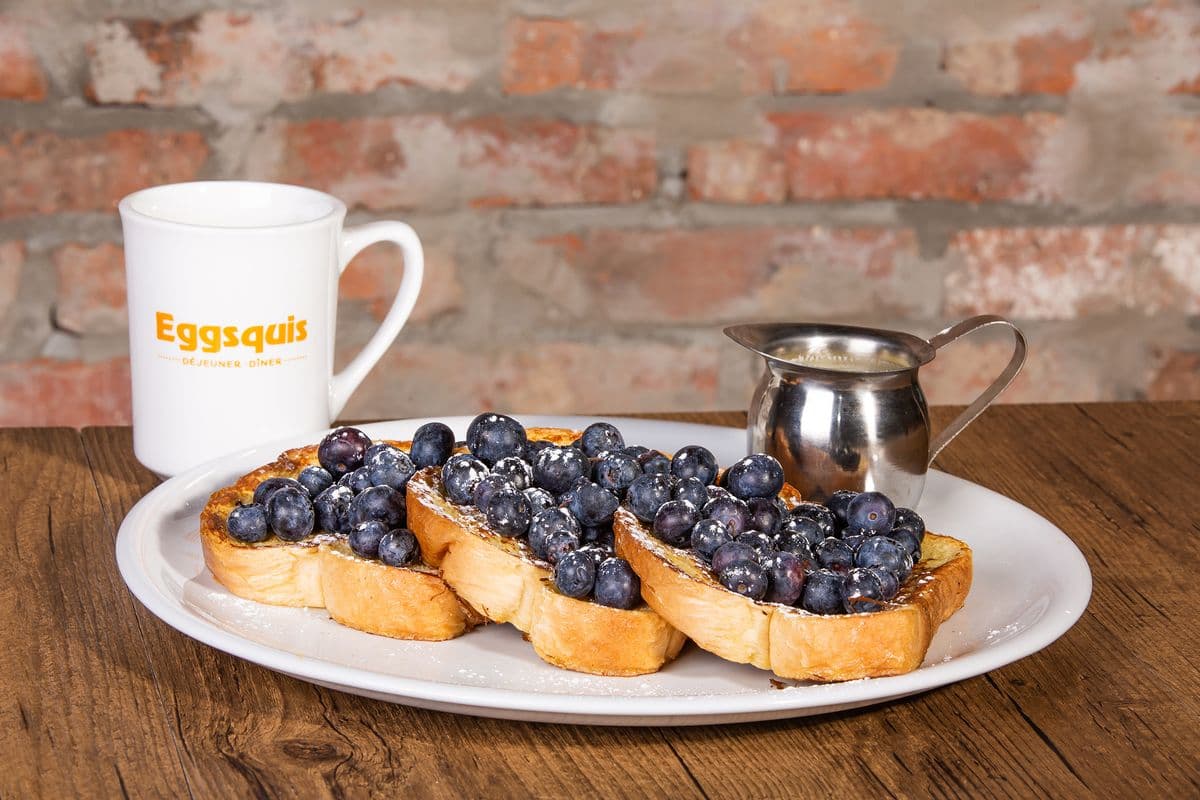 French Toast with Blueberries