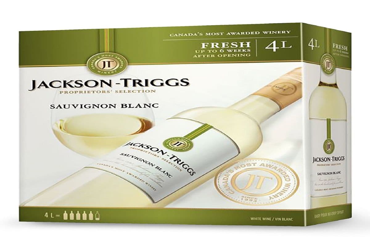 749241. Jackson Triggs Sauvignon Blanc (4 L) (1 x 4l)