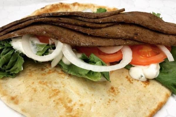 Donair on Pita